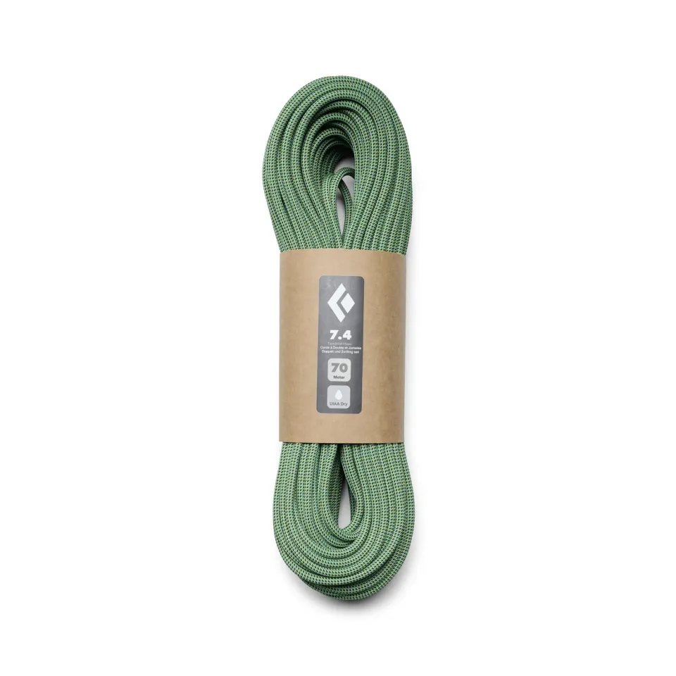 Black Diamond 7.4 Dry corde double escalade glace