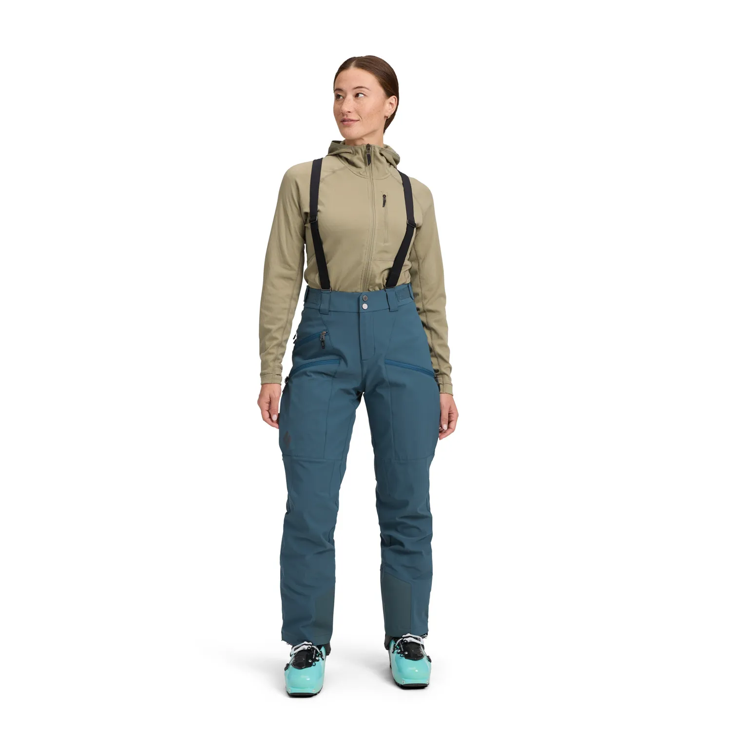 Black Diamond Dawn Patrol pantalon ski femme softshell