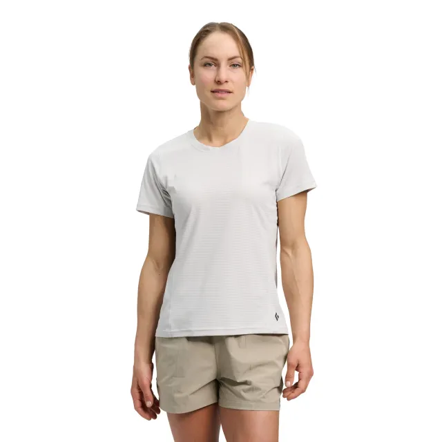 Black Diamond Distance Short Sleeve Tech Tee T-shirt femme respirant