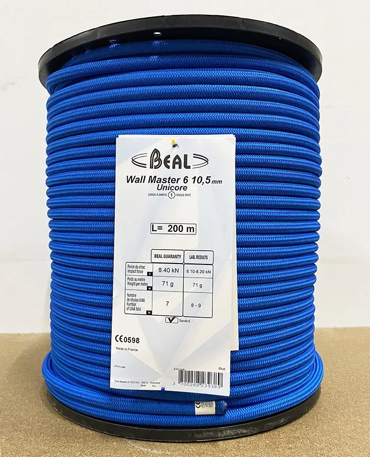 Béal Rouleau corde escalade 10,5 mm 200 m salle