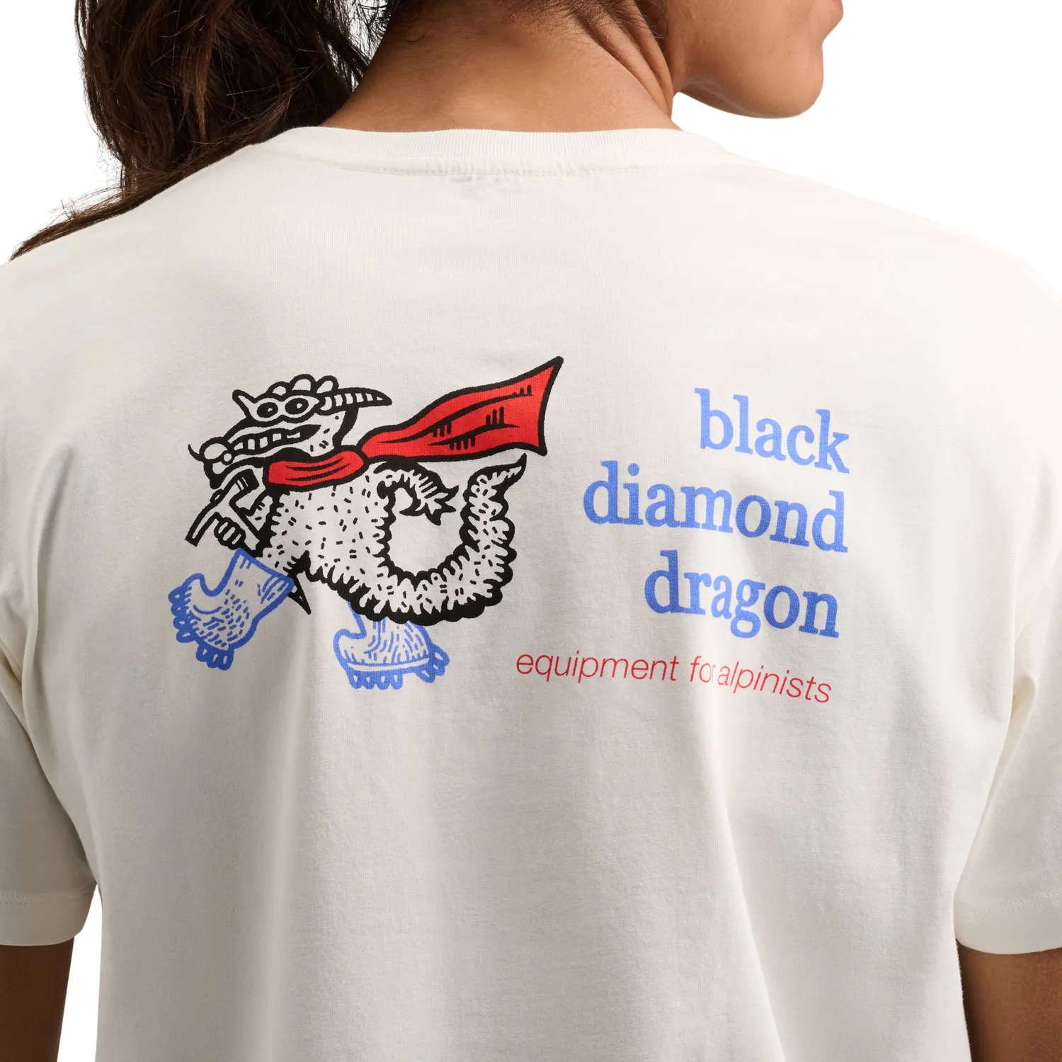 Black Diamond BD Dragon t-shirt femme manches courtes coton bio