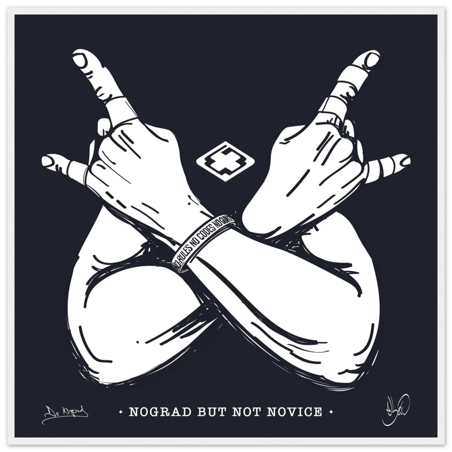Nograd But Not Novice affiche encadrée