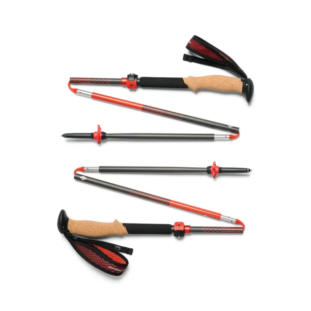 Black Diamond Pursuit Carbon FLZ bâtons rando carbone