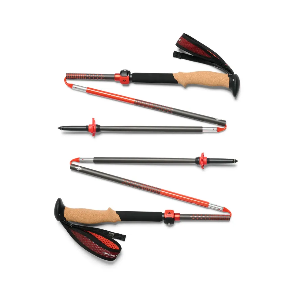 Black Diamond Pursuit Carbon FLZ bâtons rando carbone
