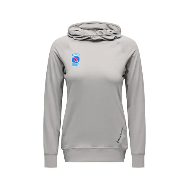 Black Diamond Alpenglow Hoody sweat femme anti-UV UPF 40+