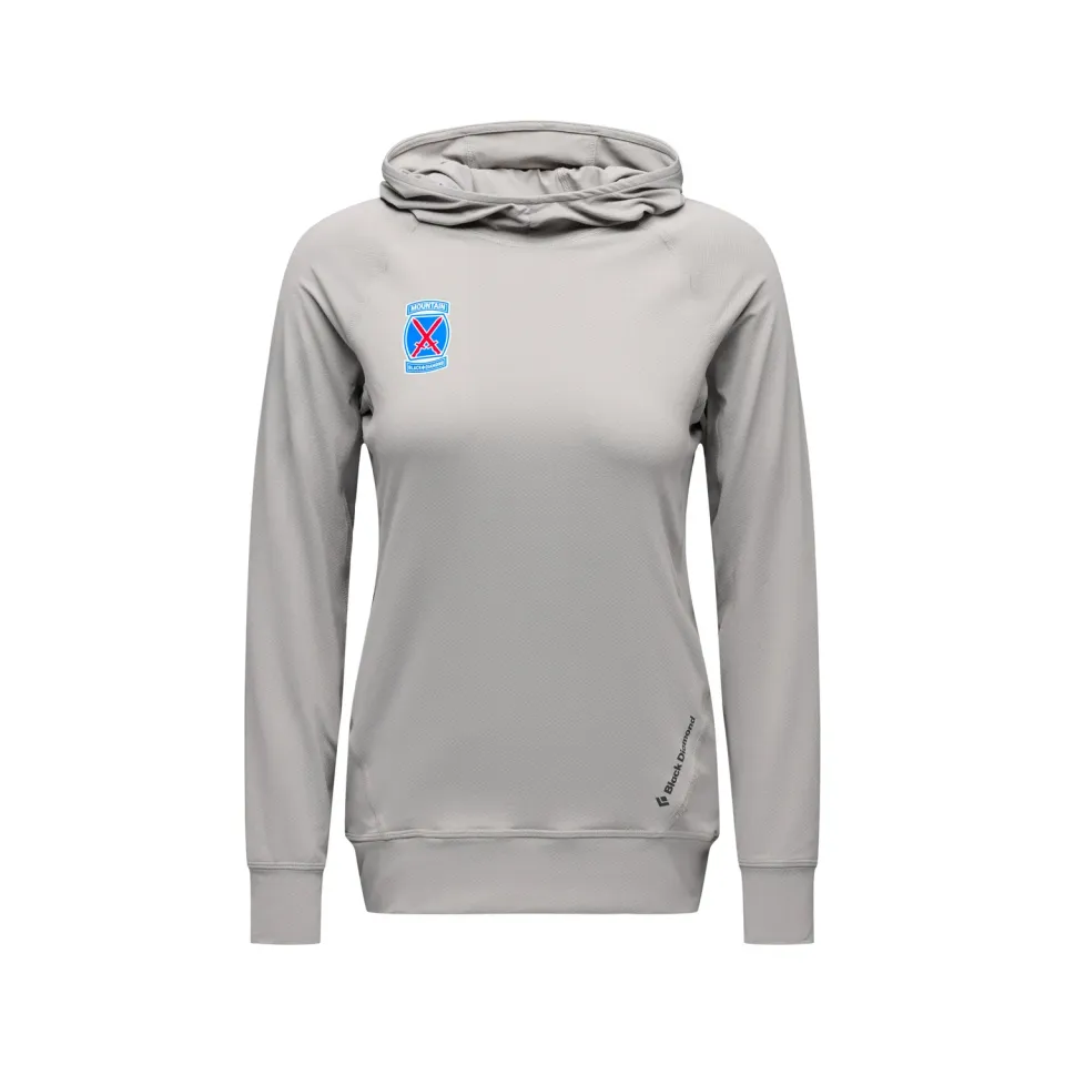 Black Diamond Alpenglow Hoody sweat femme anti-UV UPF 40+