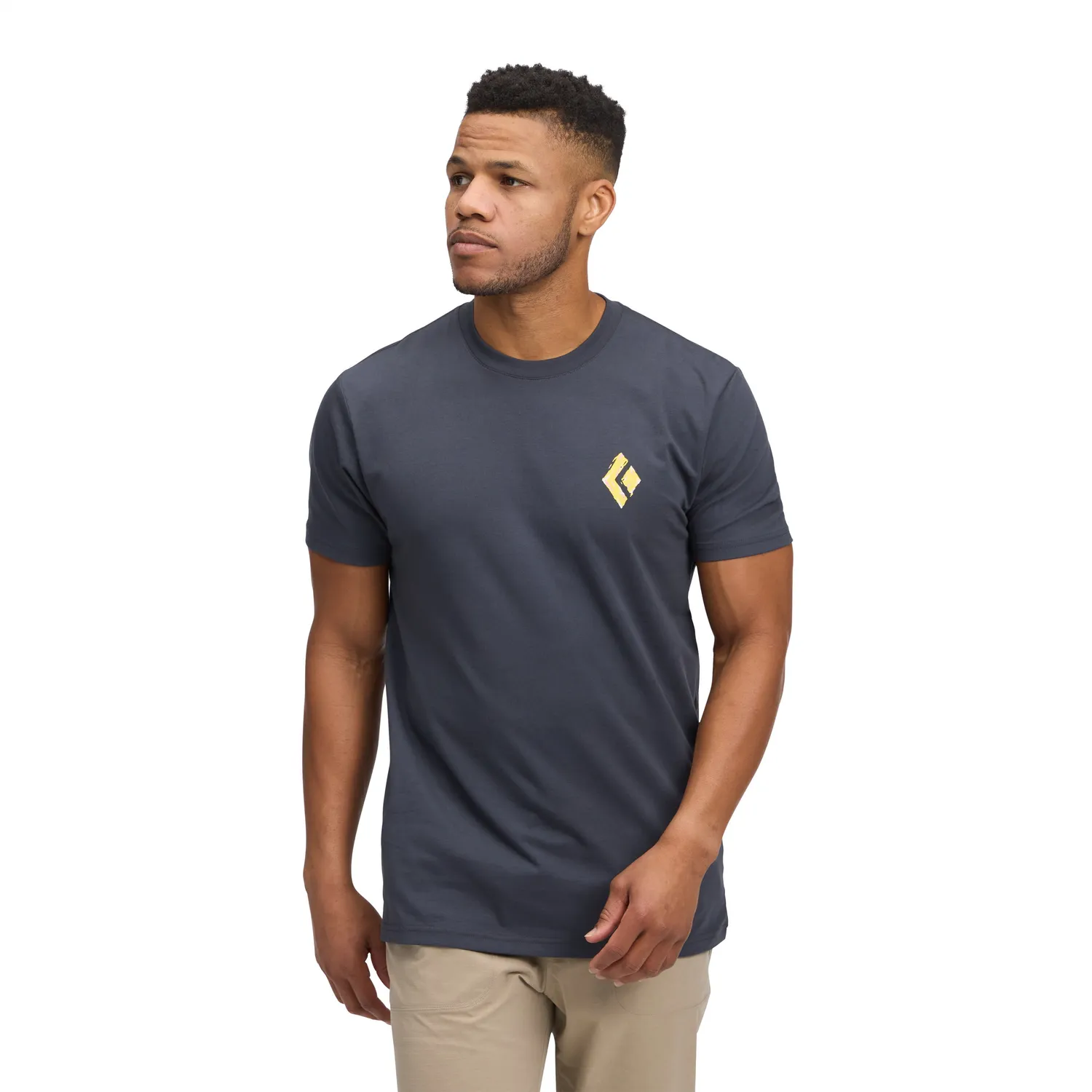 Black Diamond Men's Shredded Short Sleeve Tee t-shirt homme