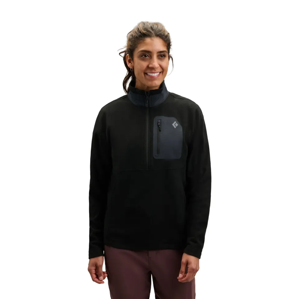 Black Diamond Rift Half-Zip polaire femme recyclée