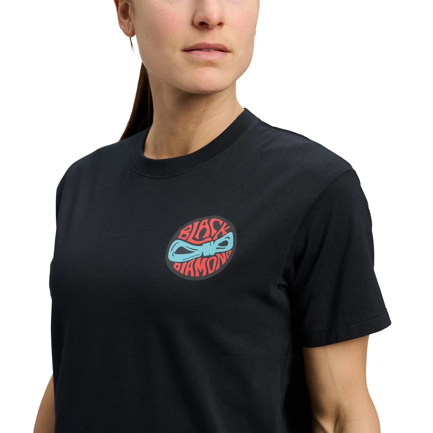 Black Diamond Rope Badge t-shirt escalade coton bio