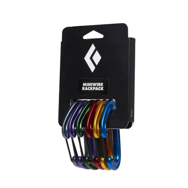 Black Diamond MiniWire Rackpack mousquetons x6 ultra-légers