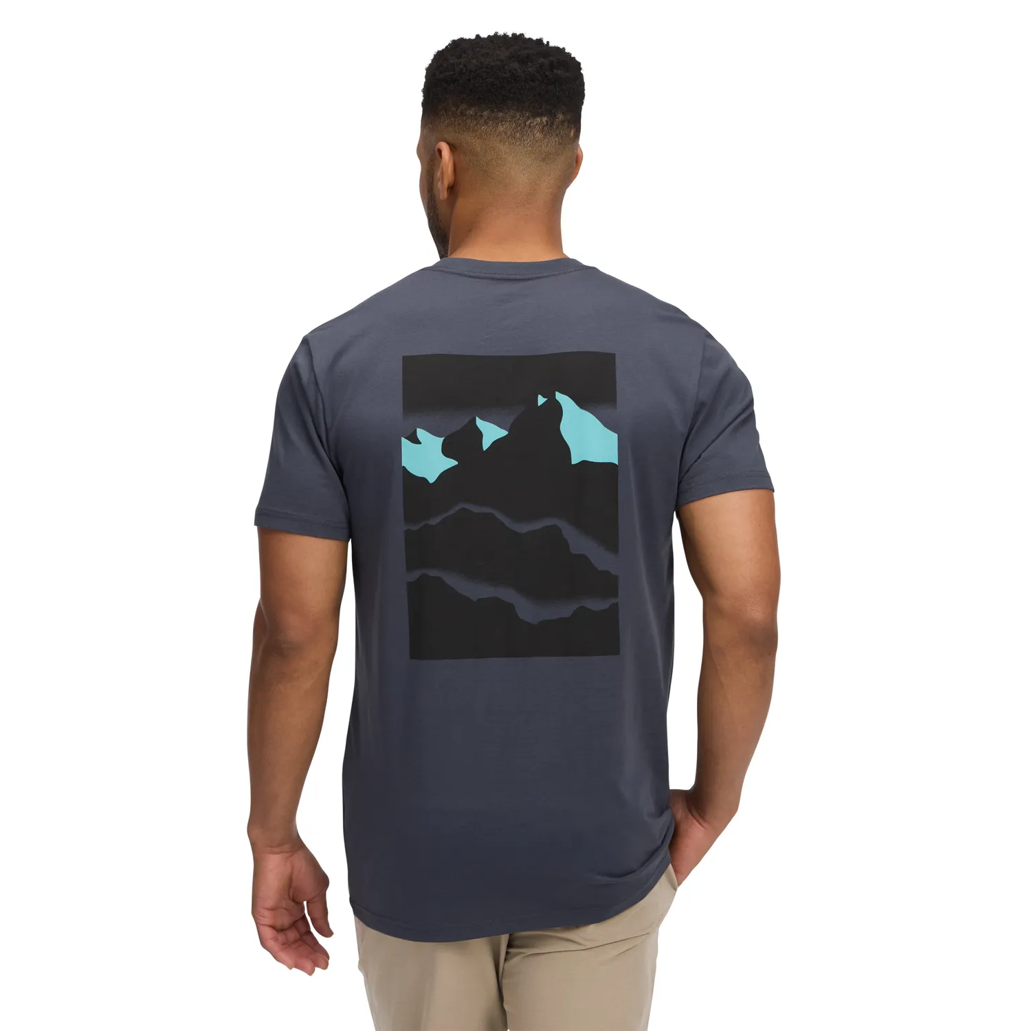 Black Diamond Mountainscape t-shirt escalade coton bio