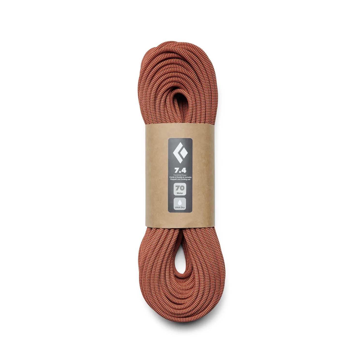 Black Diamond 7.4 Dry corde double escalade glace