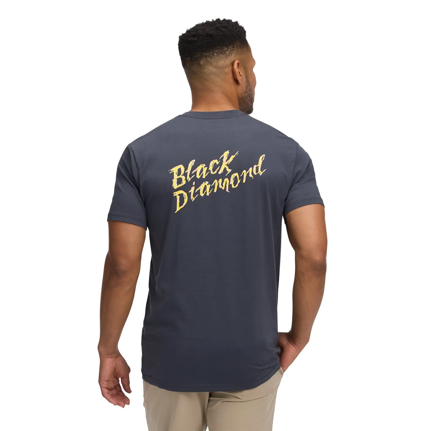 Black Diamond Men's Shredded Short Sleeve Tee t-shirt homme