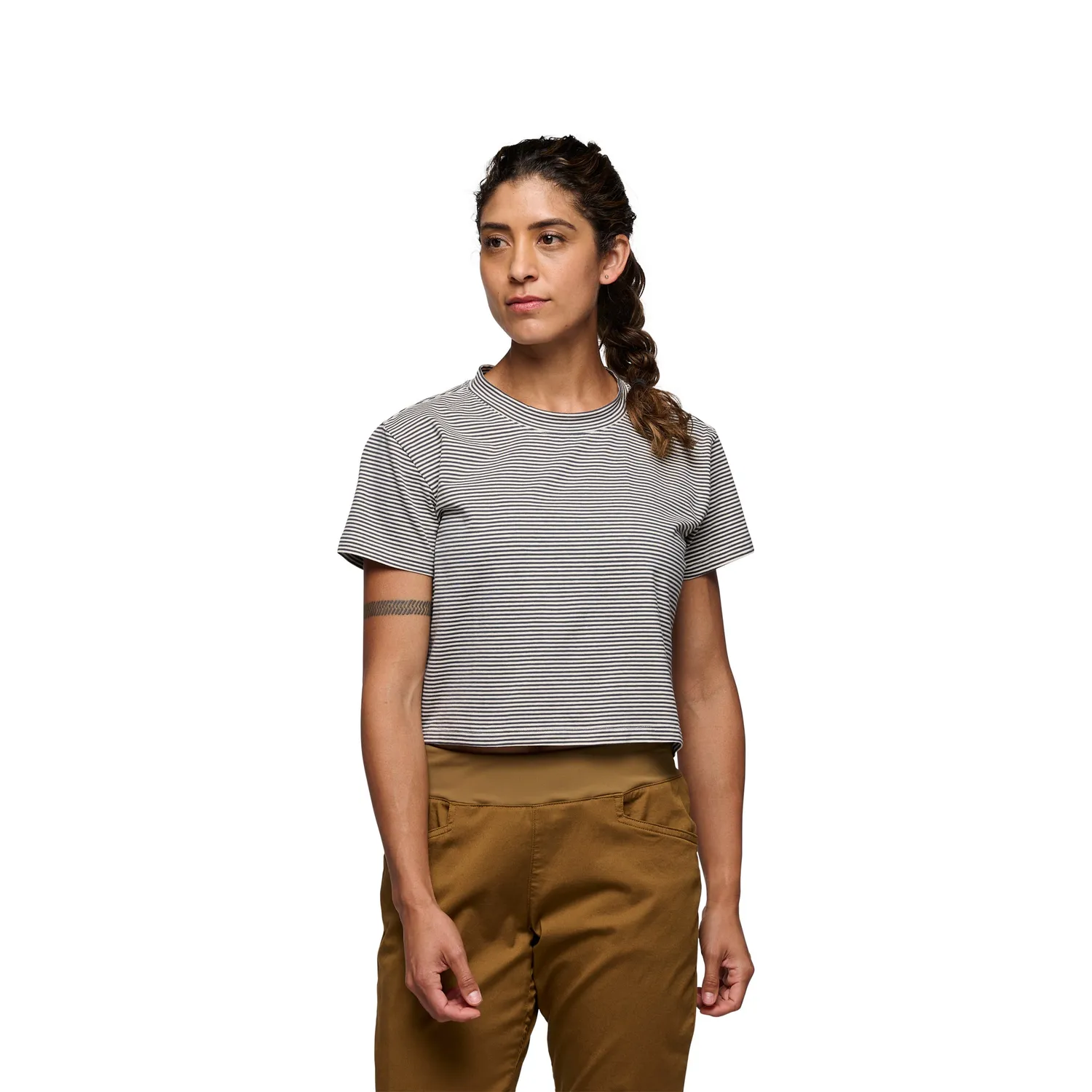 Black Diamond BD Stripe t-shirt femme manches courtes