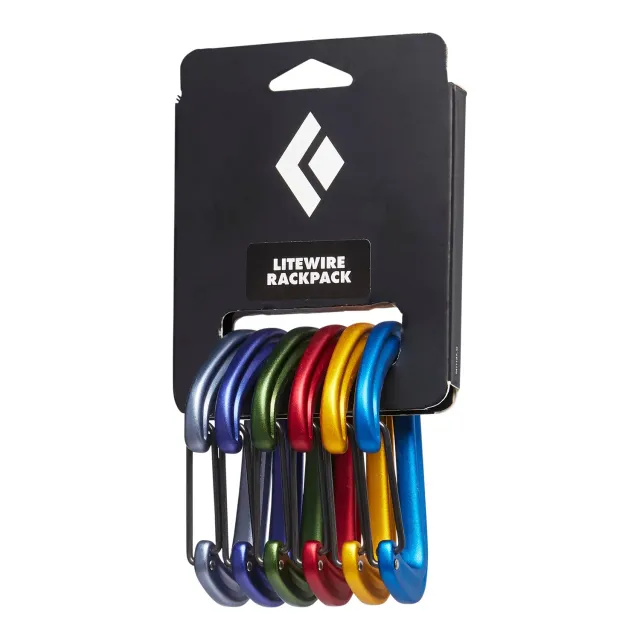 Black Diamond LiteWire Rackpack mousquetons trad x6