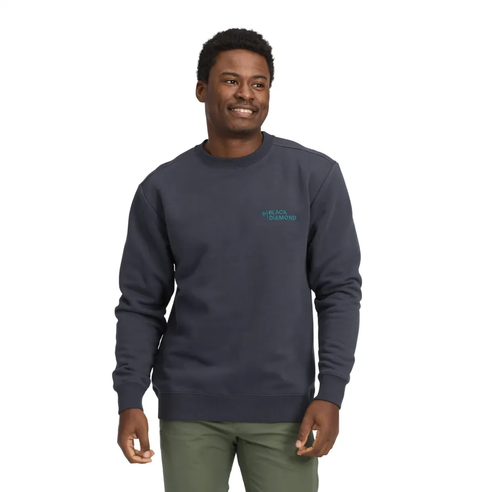 Black Diamond Mini Stacked sweat homme col rond