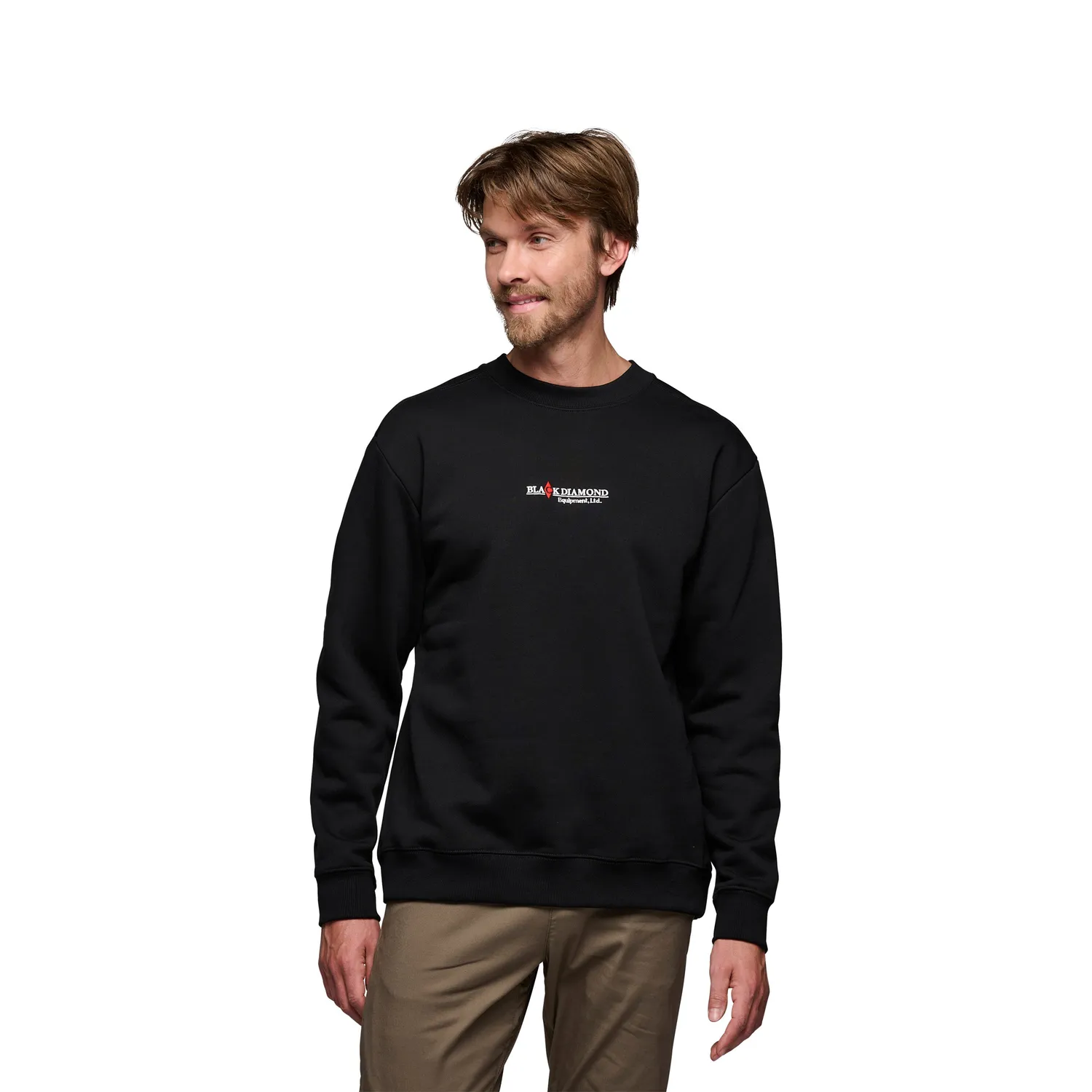 Black Diamond Heritage Wordmark Crewneck sweat coton bio