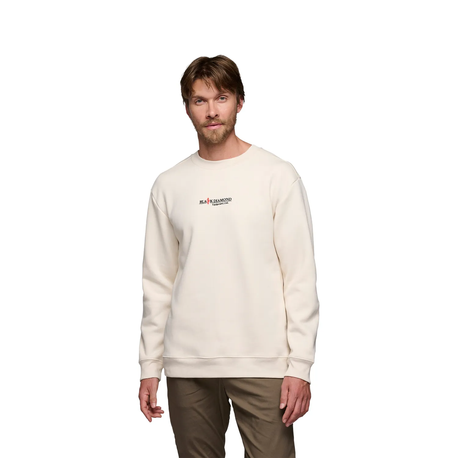 Black Diamond Heritage Wordmark Crewneck sweat coton bio