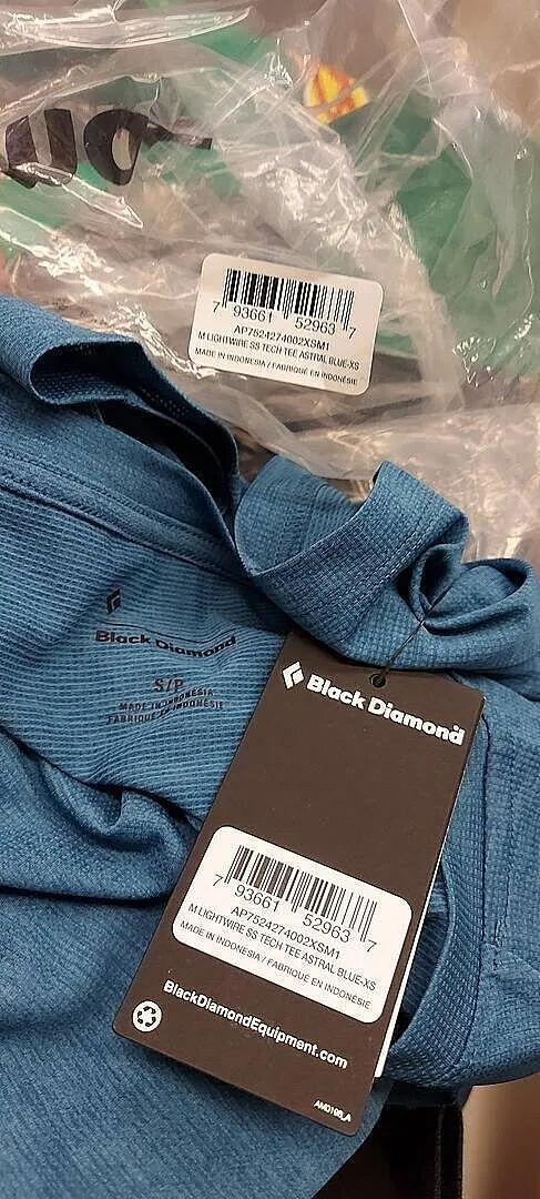 Black Diamond Lightwire Tech Tee t-shirt technique homme
