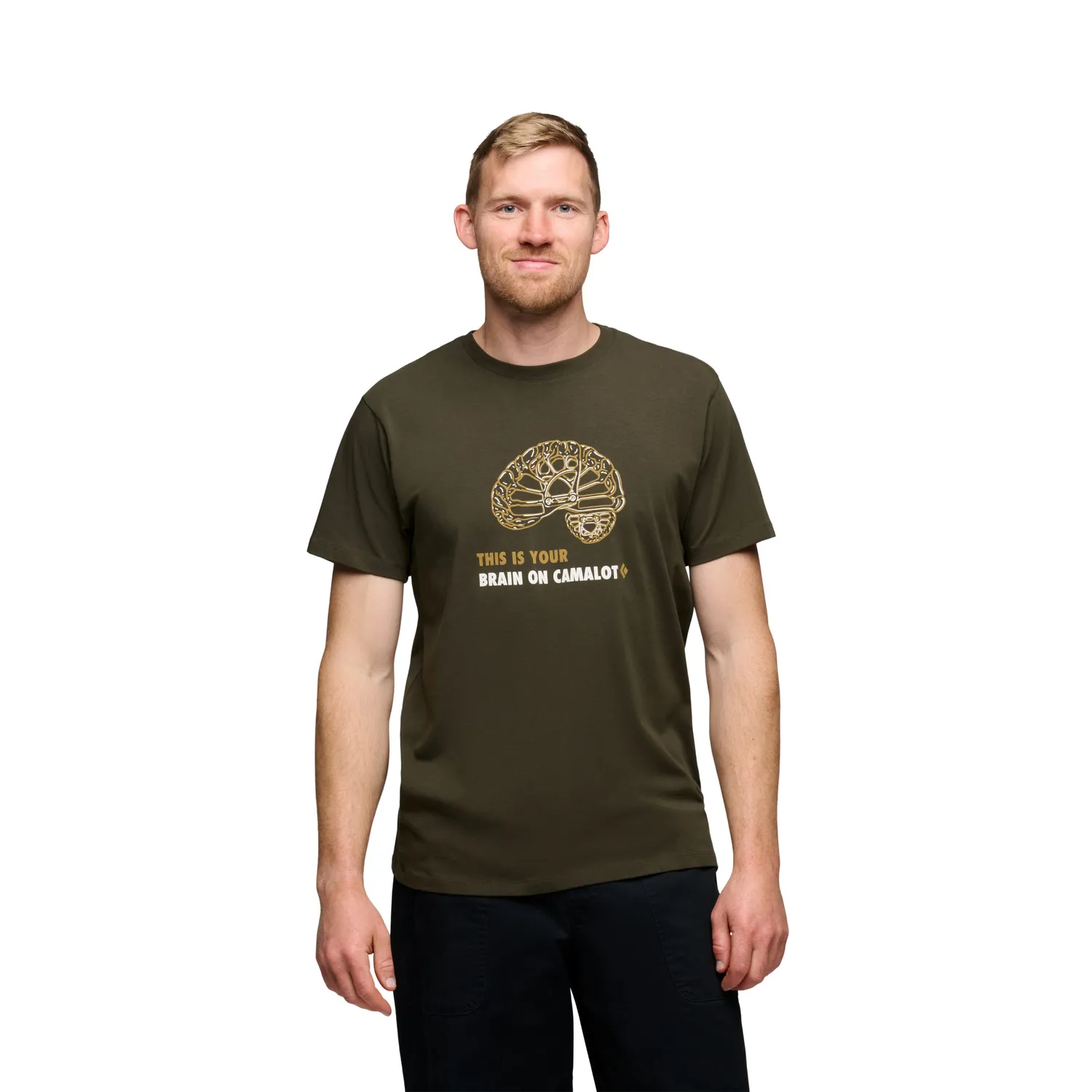 Black Diamond Brain On Camalot t-shirt homme