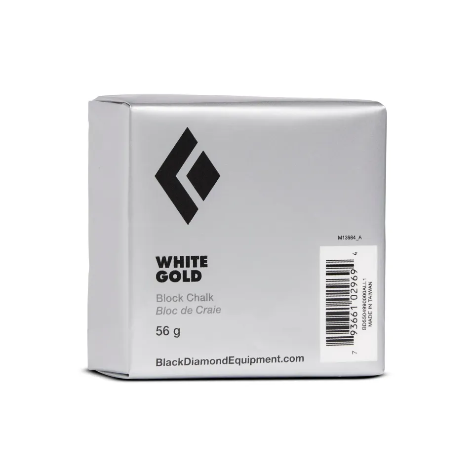 Black Diamond White Gold magnésie bloc 56 g anti-sueur