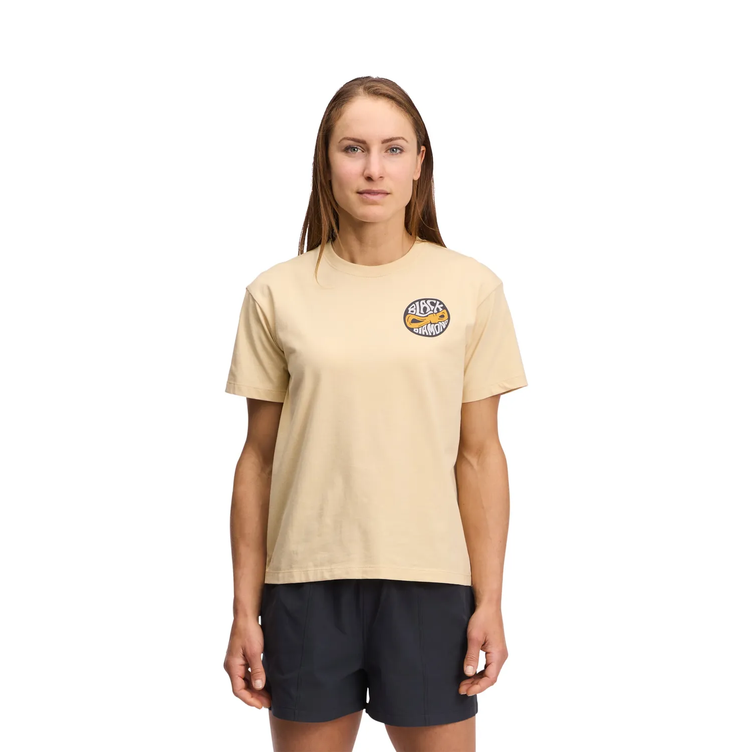 Black Diamond Rope Badge t-shirt escalade coton bio