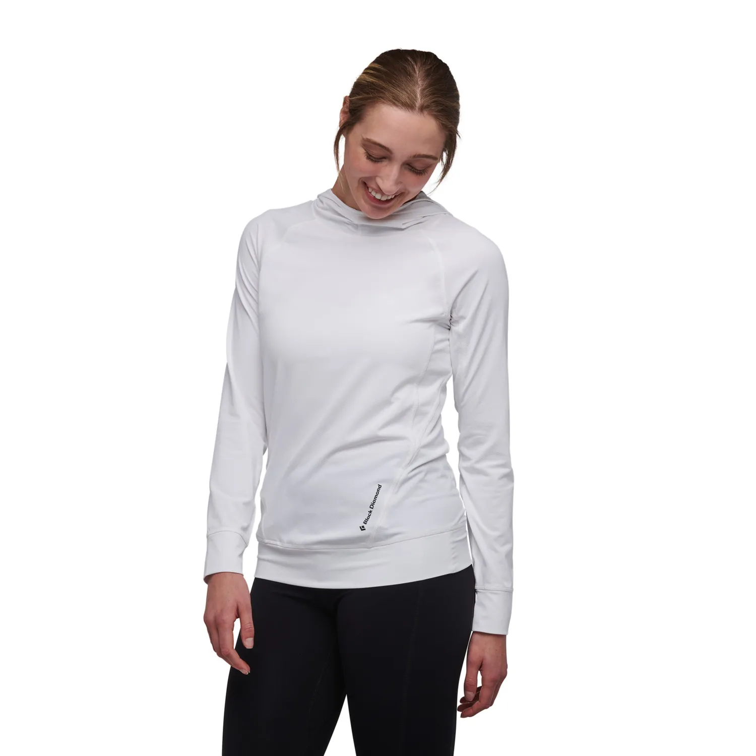 Black Diamond Alpenglow Hoody femme sweat anti-UV