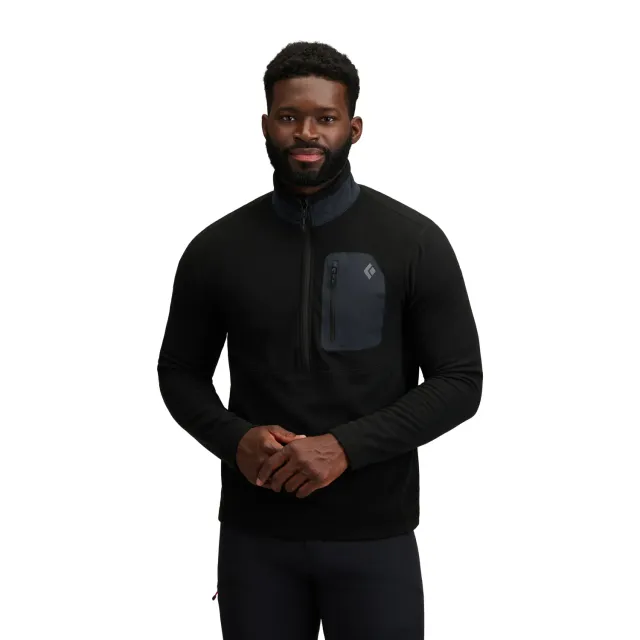 Black Diamond Rift Half-Zip polaire recyclé homme