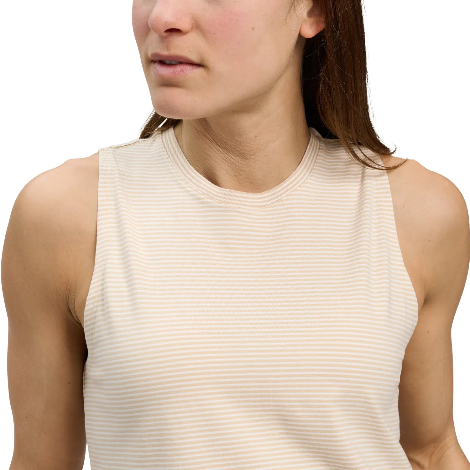 Black Diamond BD Stripe Tank débardeur femme coton bio
