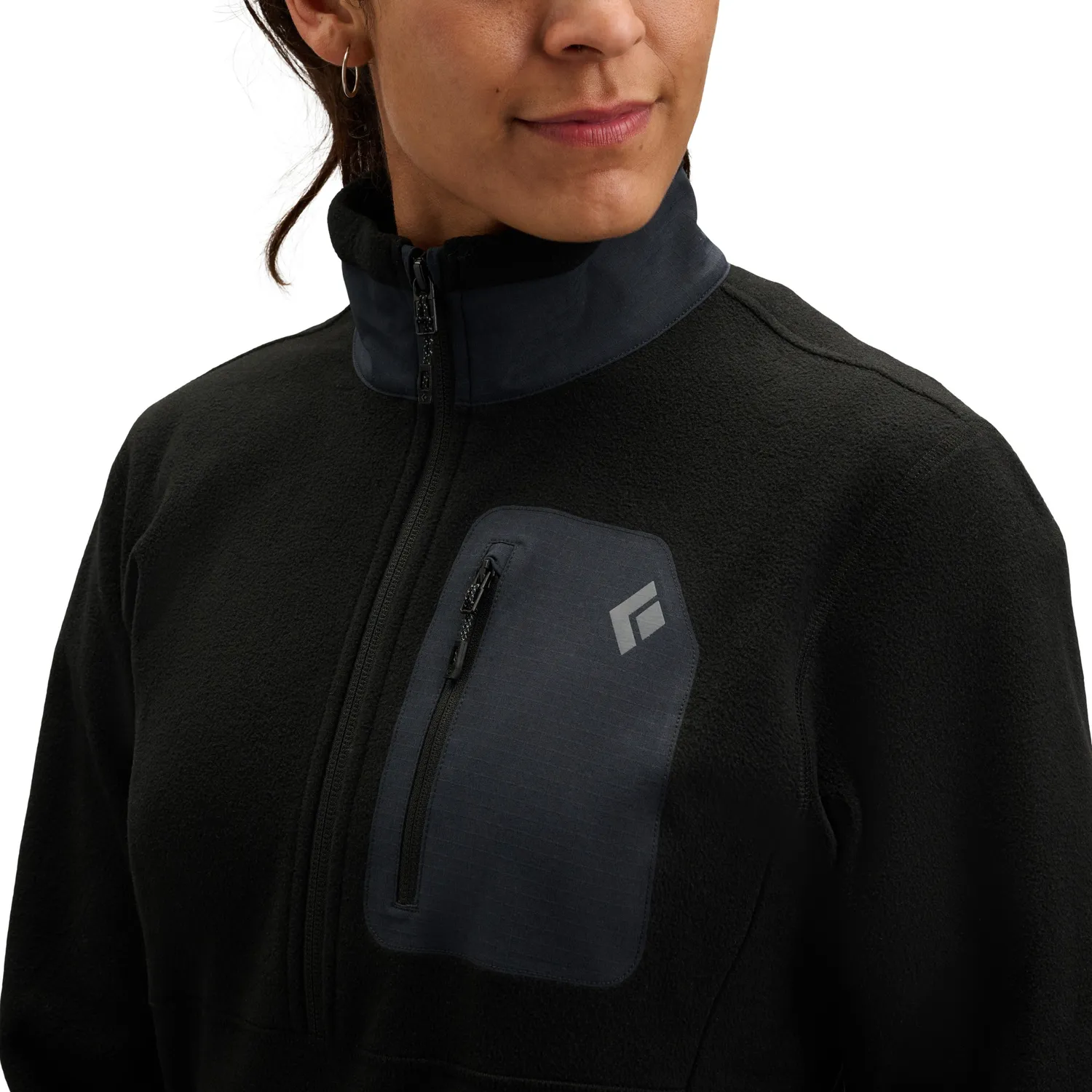 Black Diamond Rift Half-Zip polaire femme recyclée