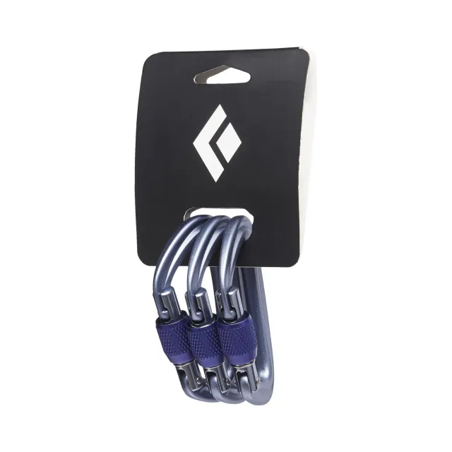 Black Diamond LiteForge Screwgate mousqueton vis lot de 3