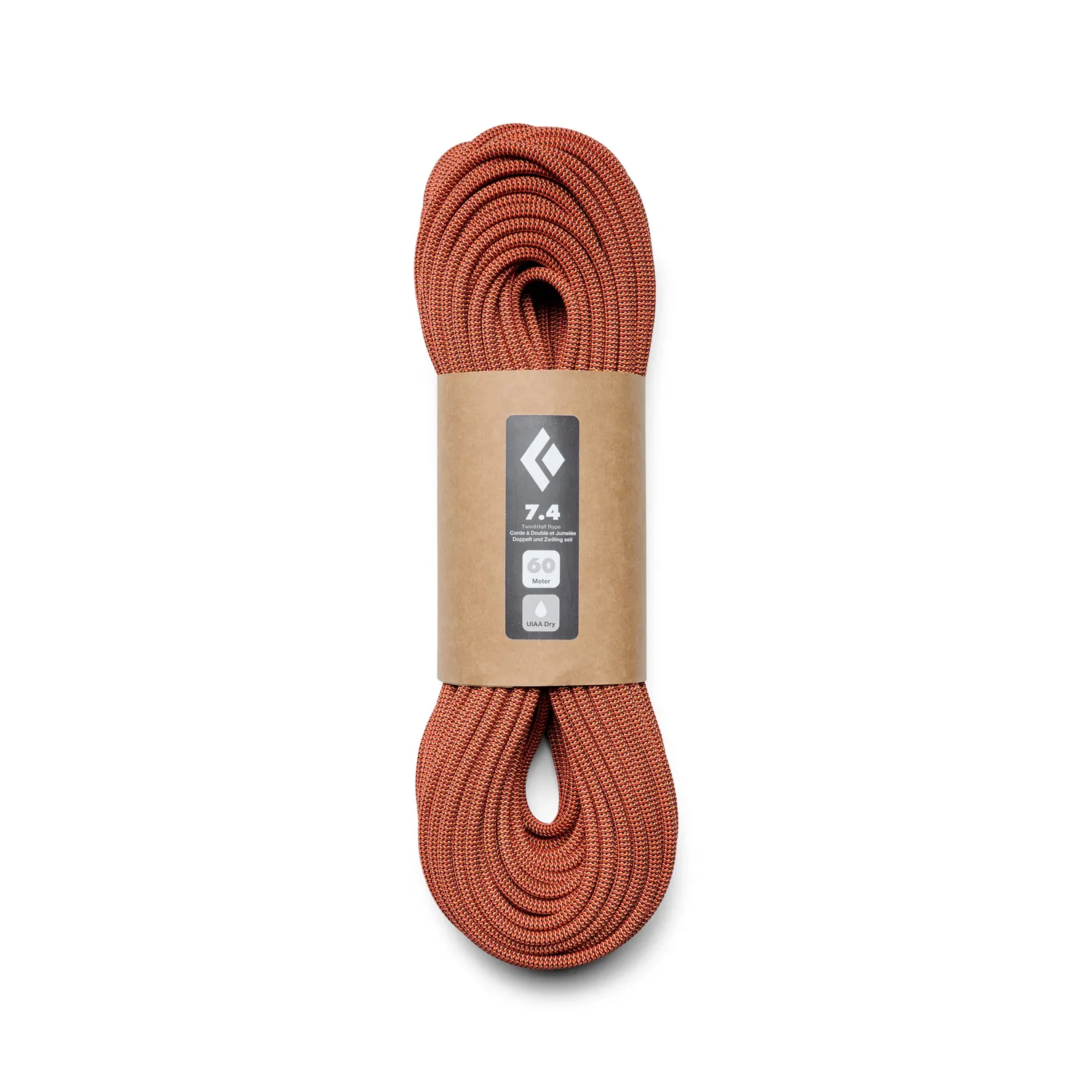 Black Diamond 7.4 Dry corde double escalade glace