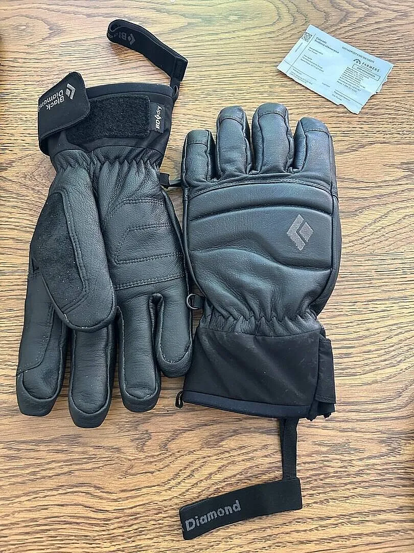 Black Diamond Spark gants ski cuir chèvre