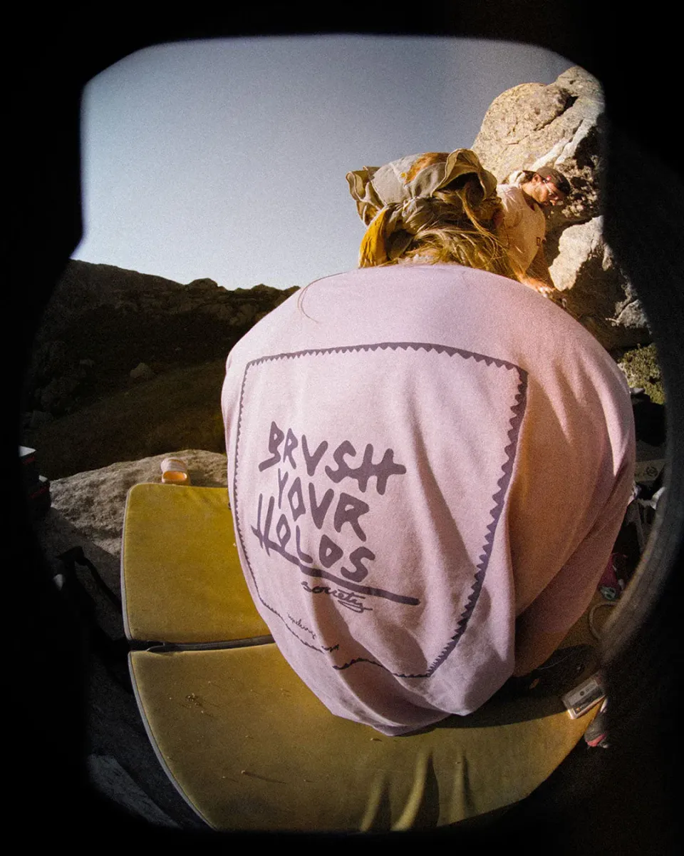 Ropeless Brush Your Holds Society tee coton bio