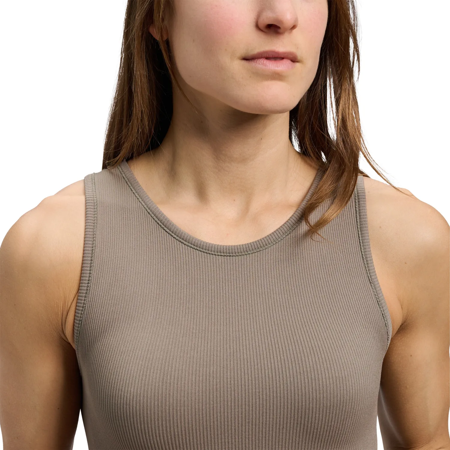 Black Diamond Seamless Rib Tank débardeur femme cropped stretch