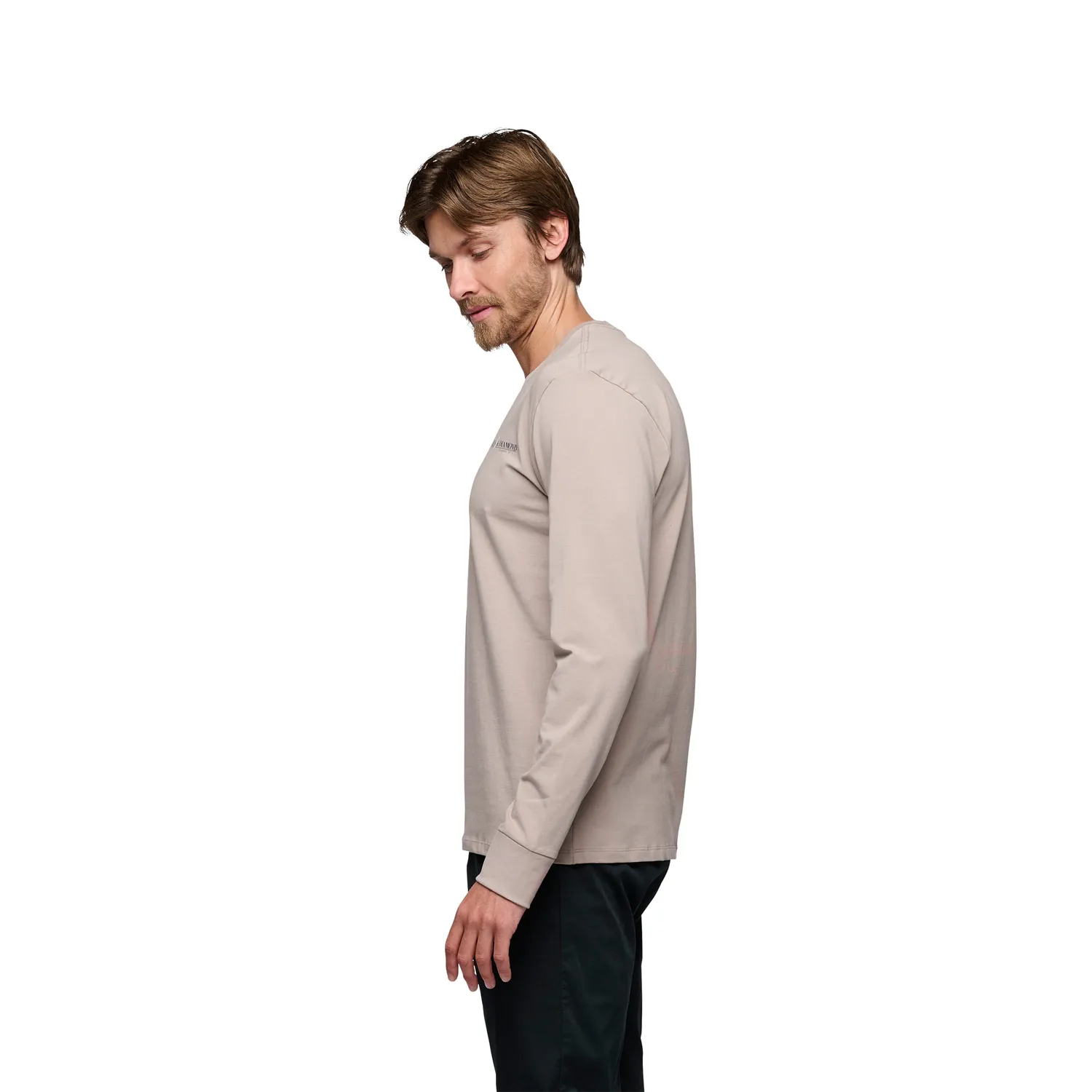 Black Diamond Men's Heritage Wordmark Long Sleeve Tee 2nds t-shirt manches longues