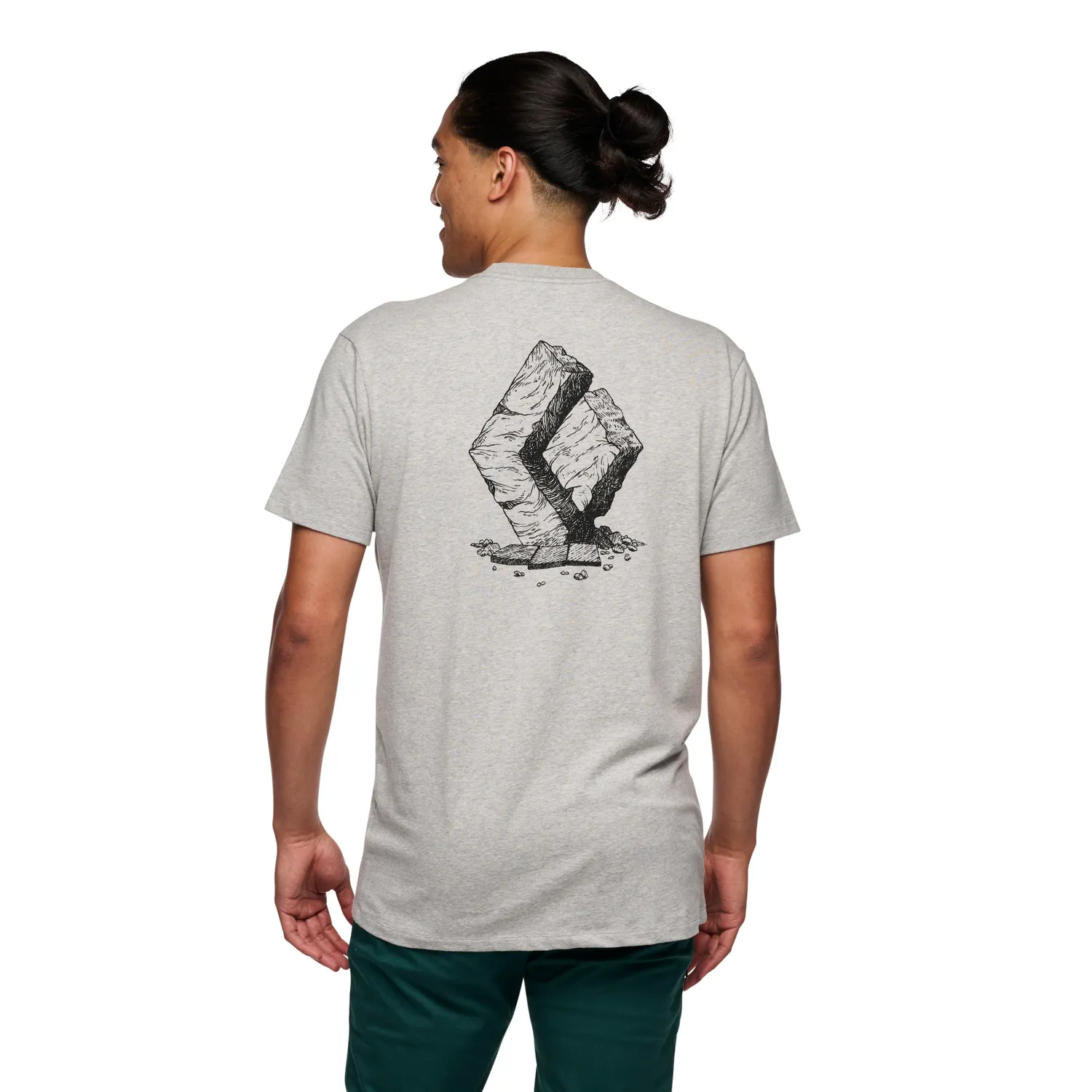Black Diamond Boulder Short Sleeve Tee 2nds t-shirt homme