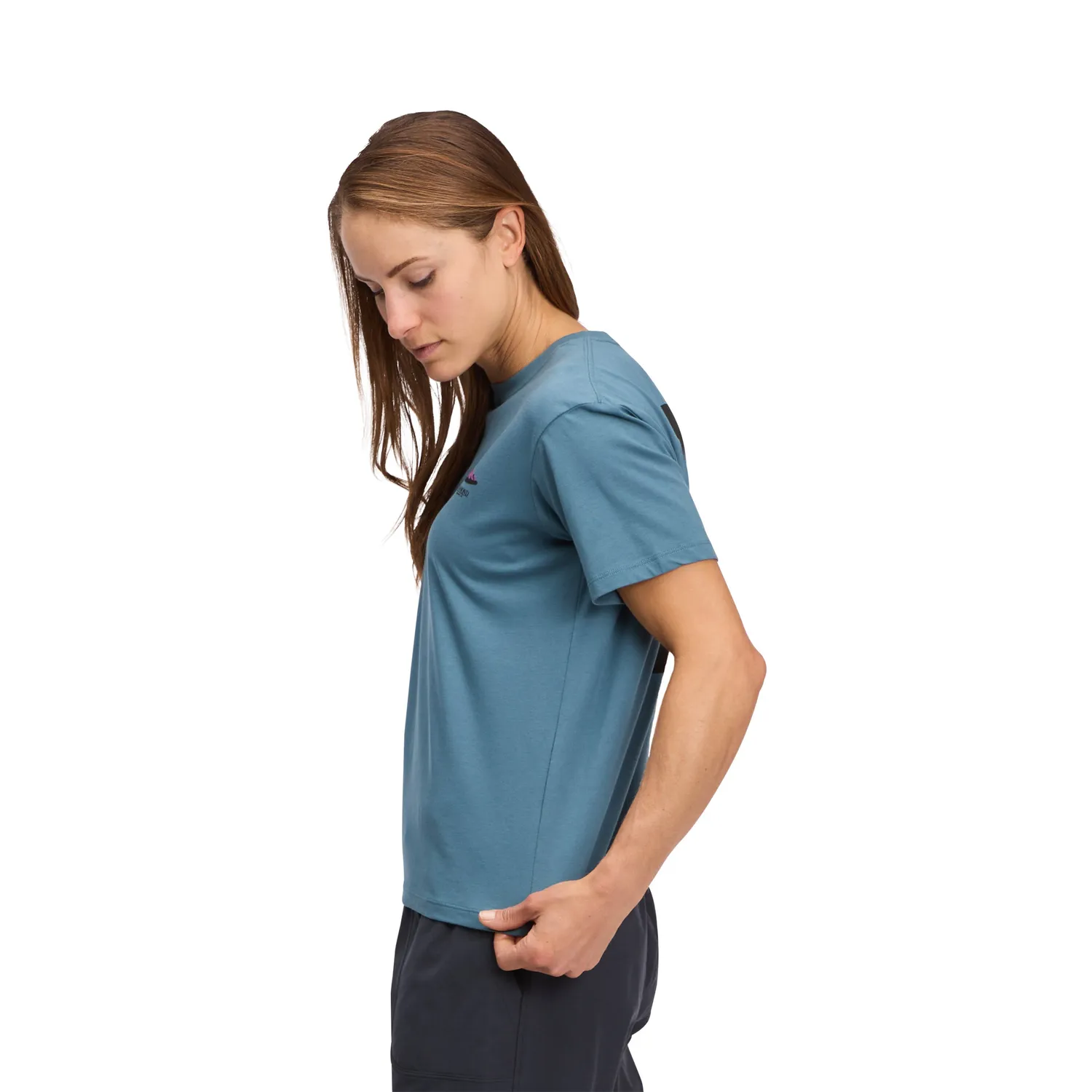 Black Diamond Mountainscape tee-shirt femme coton bio