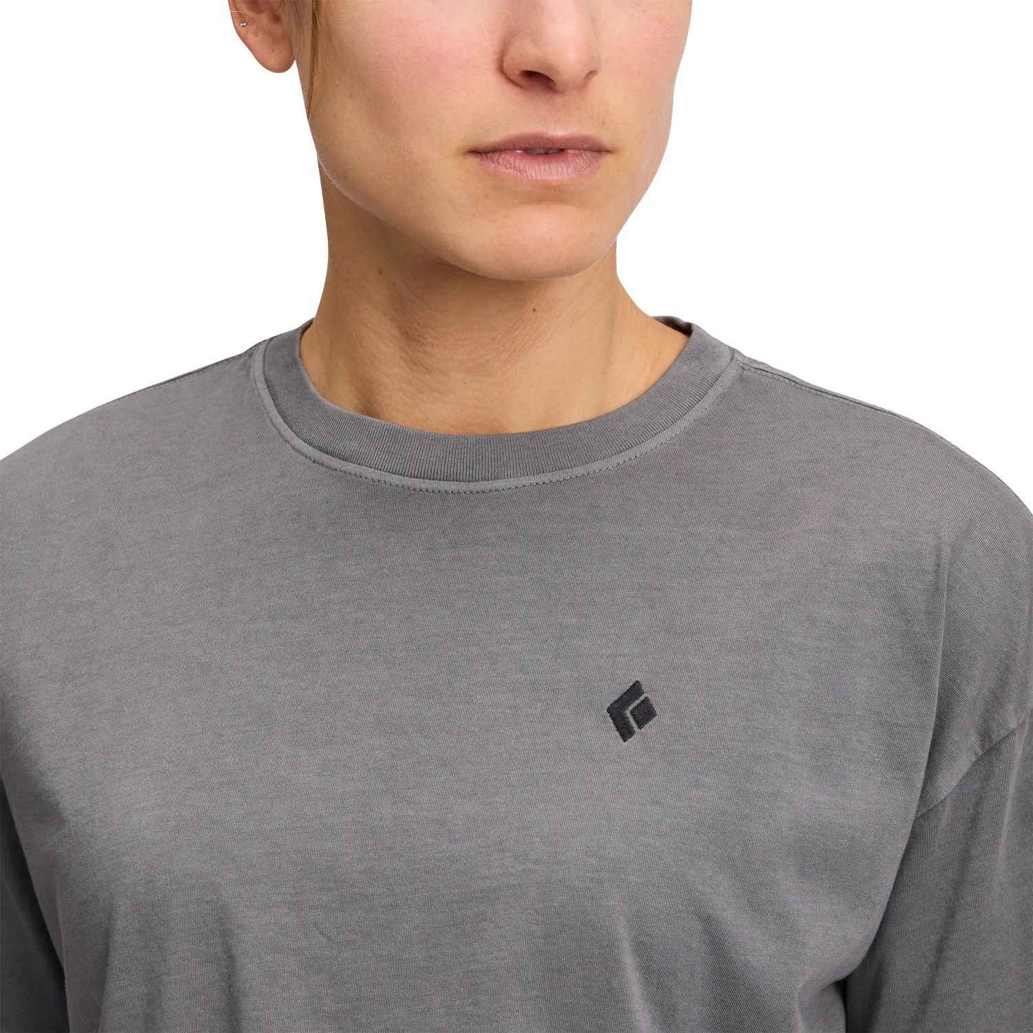 Black Diamond Diamond Crop t-shirt femme coton bio