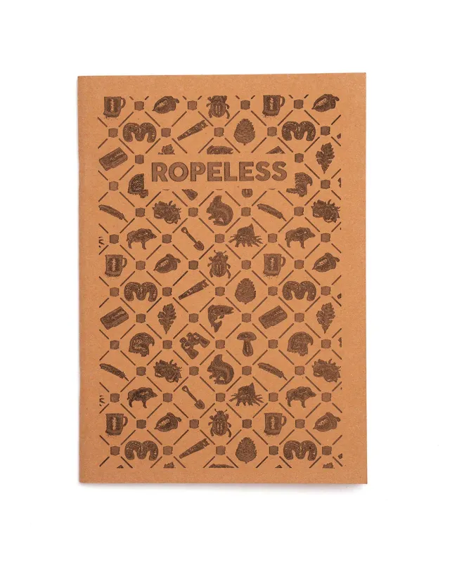 Ropeless Fieldnotes carnet kraft A5 pages blanches