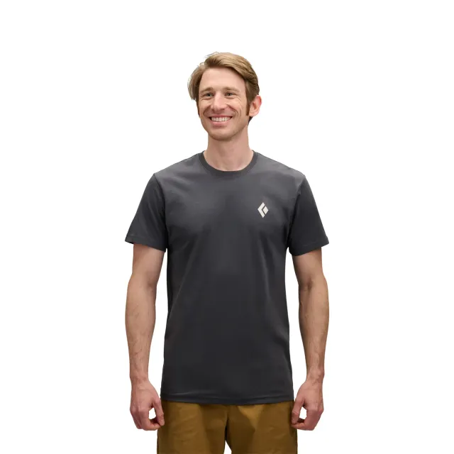 Black Diamond Backcountry Stamp Short Sleeve Tee t-shirt homme stretch