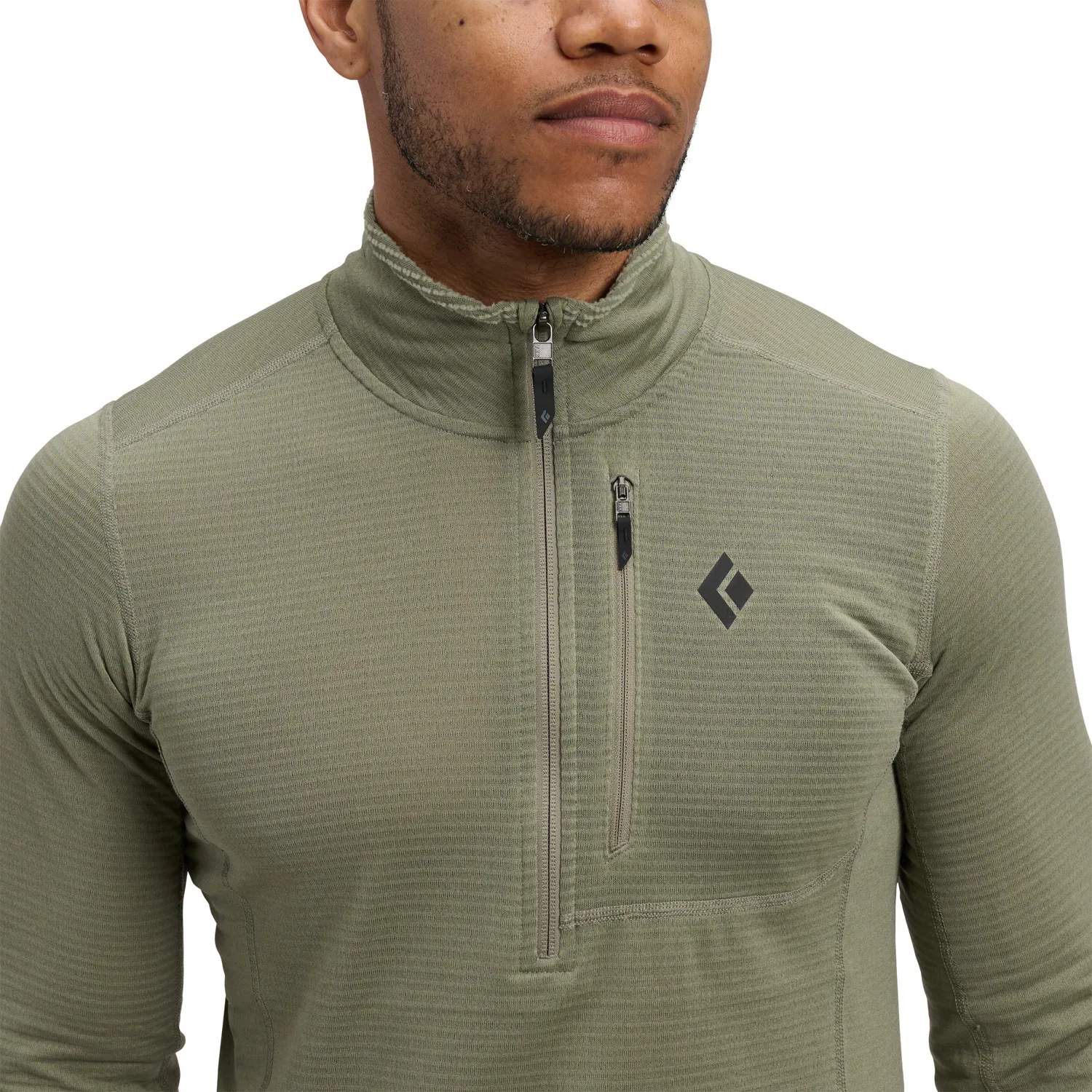 Black Diamond Coefficient LT Quarter Zip pull homme polaire
