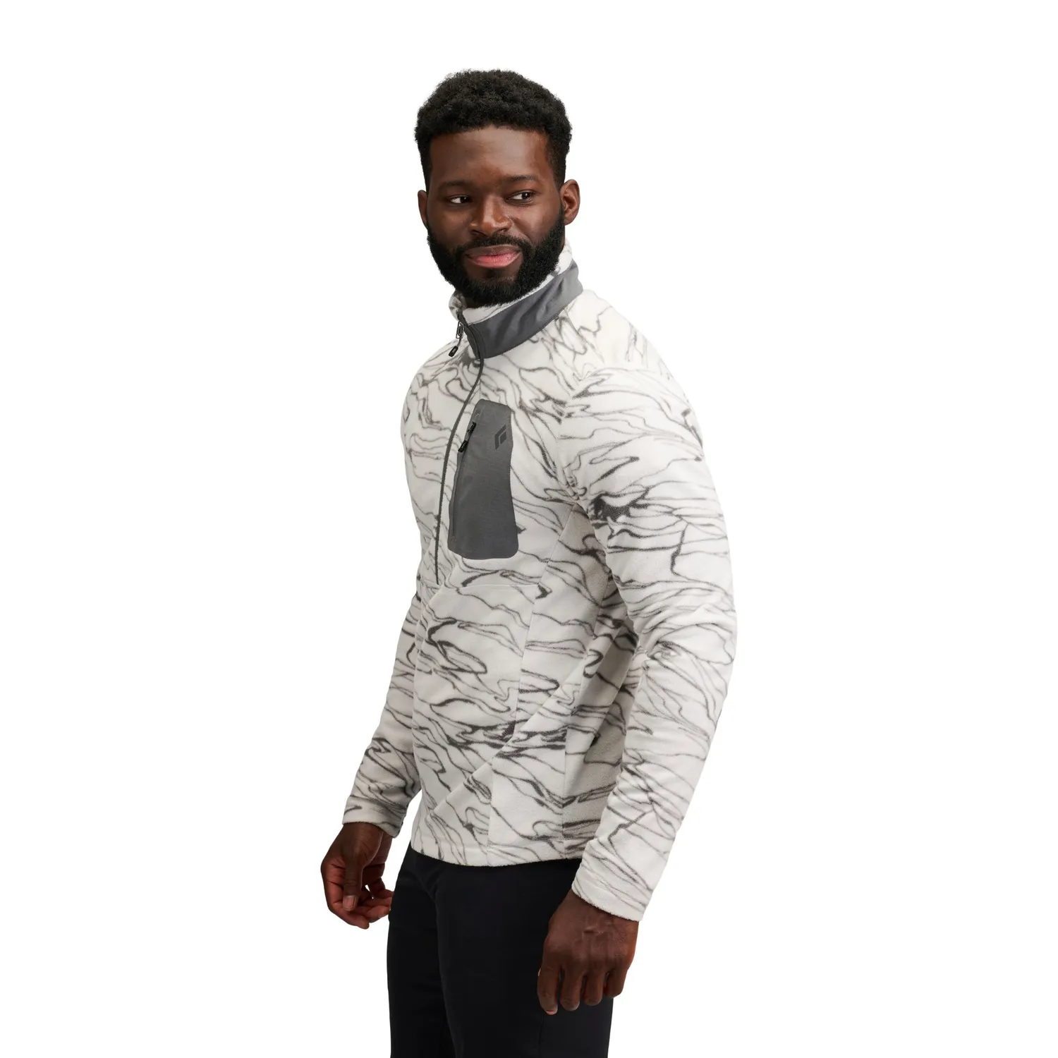 Black Diamond Rift Half-Zip polaire recyclé homme