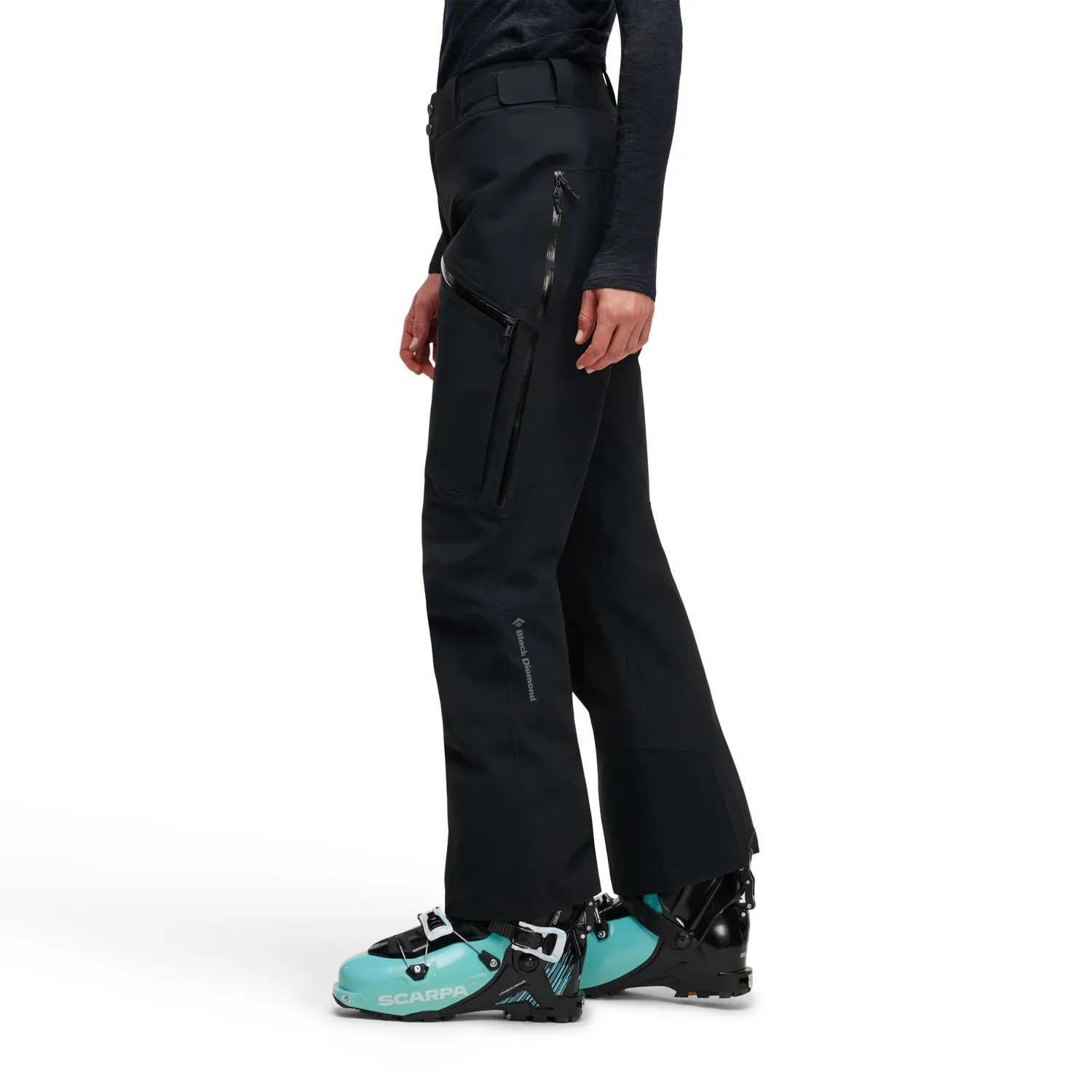 Black Diamond Recon pantalon ski femme isolé