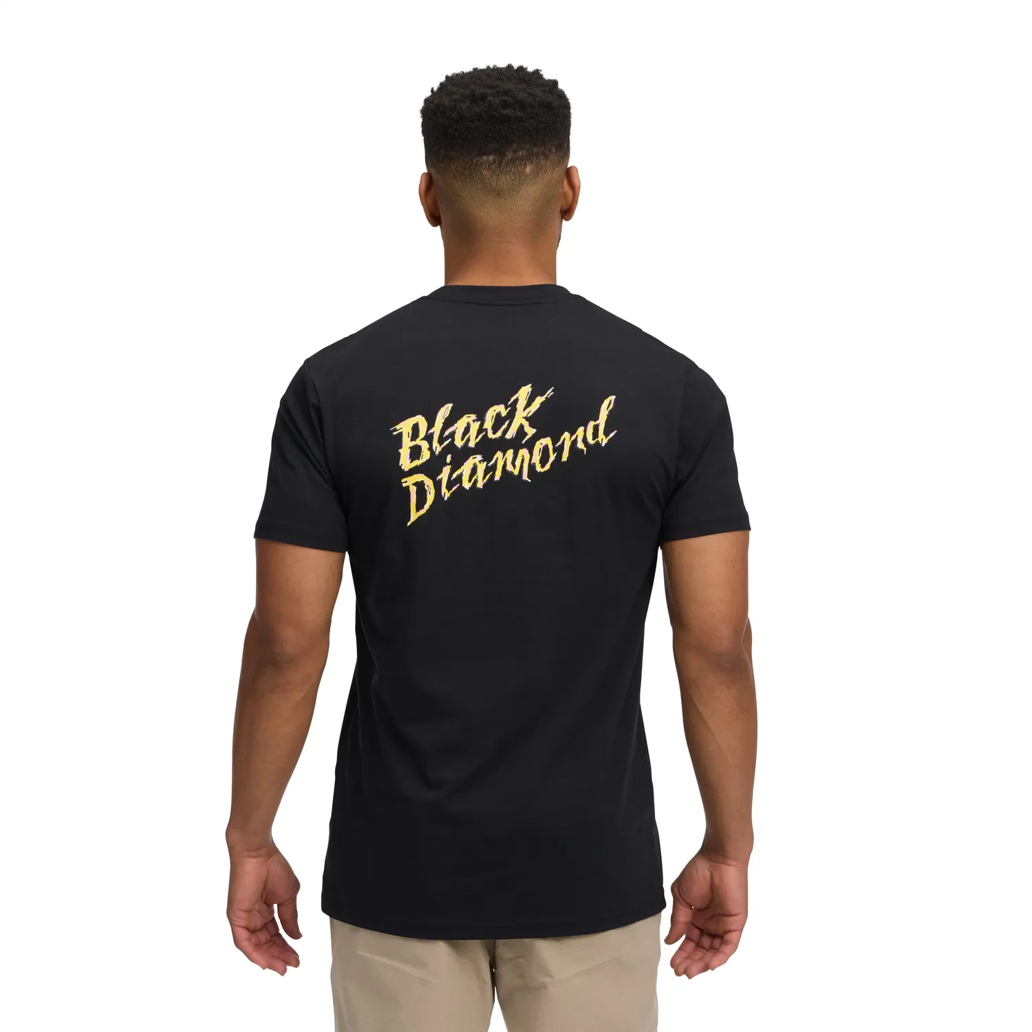 Black Diamond Men's Shredded Short Sleeve Tee t-shirt homme