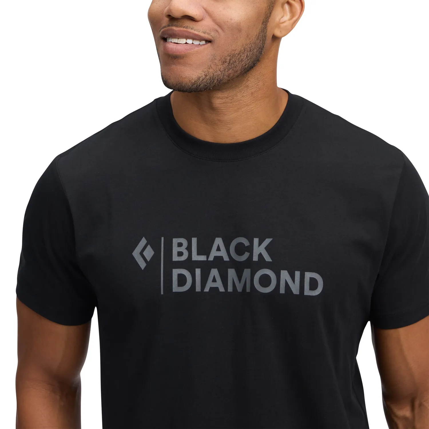 Black Diamond Men's Mini Stacked Short Sleeve Tee t-shirt homme