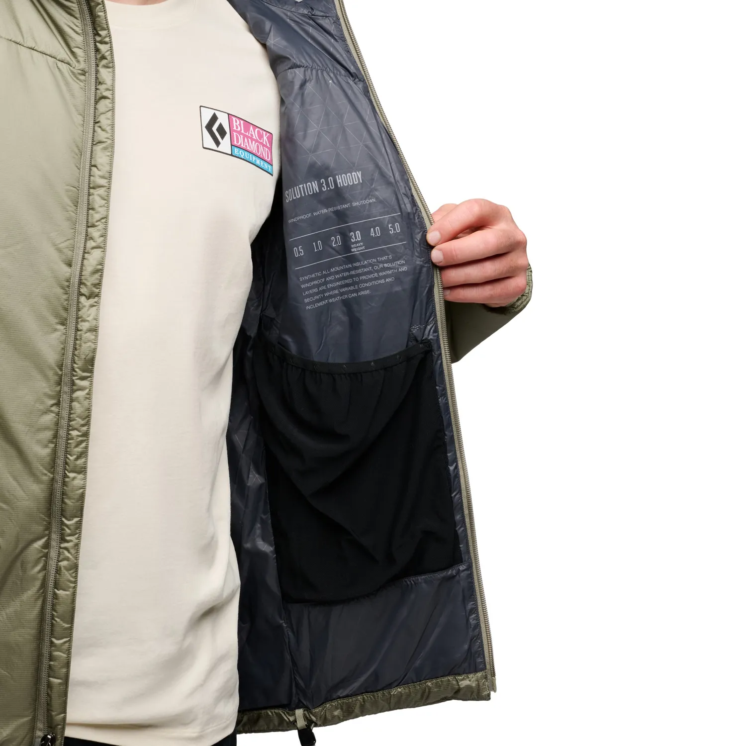 Black Diamond Solution 3.0 Hoody veste homme