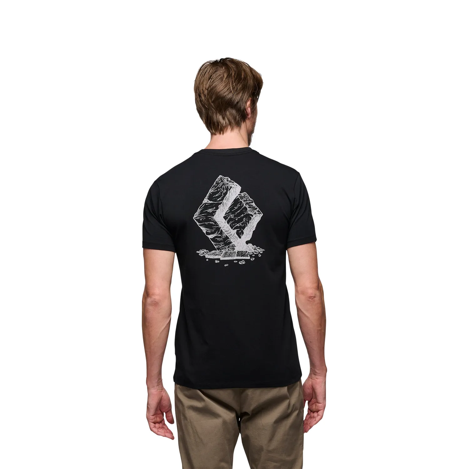 Black Diamond Boulder Short Sleeve Tee 2nds t-shirt homme