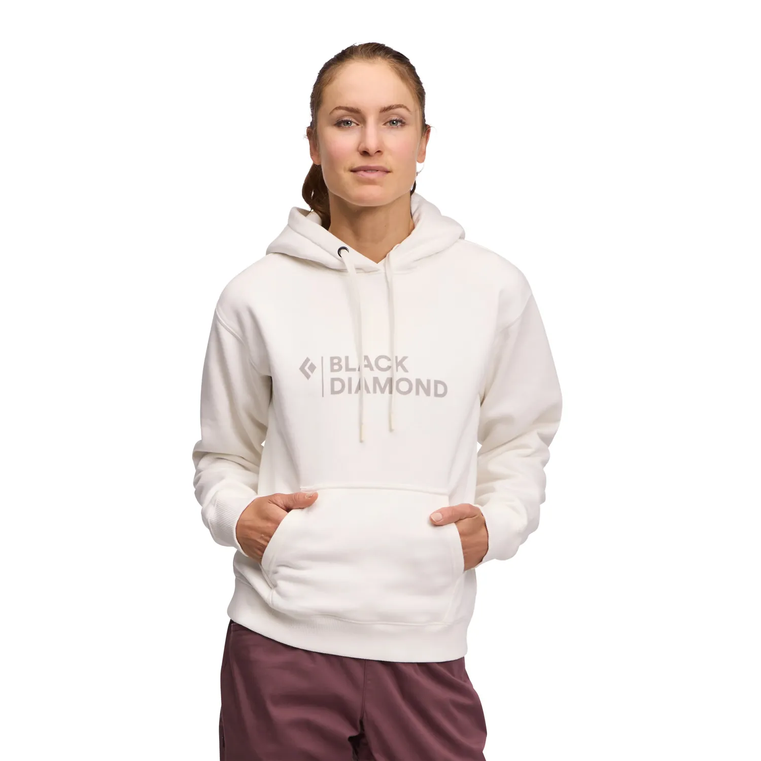 Black Diamond Mini Stacked Pullover Hoody sweat femme