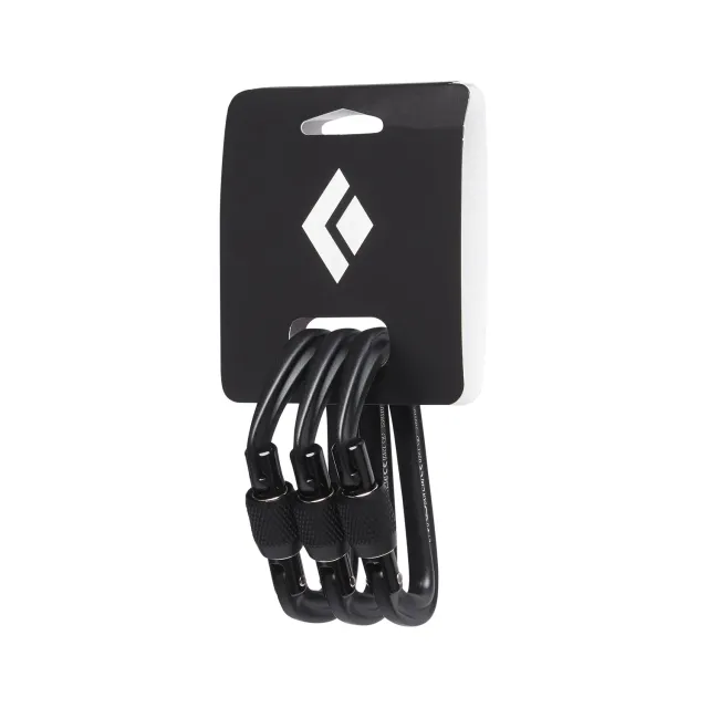 Black Diamond HotForge Screwgate mousqueton à vis lot de 3